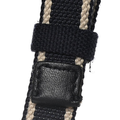 Christian Dior Oblique Slim Saddle Pouch Blue 9 of 9