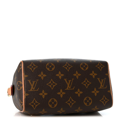 Louis Vuitton Monogram Speedy Bandouliere 20 Black 4 of 12