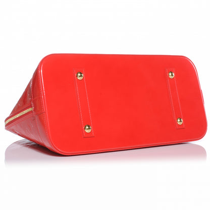 Louis Vuitton Vernis Alma GM Rouge Grenadine 4 of 7