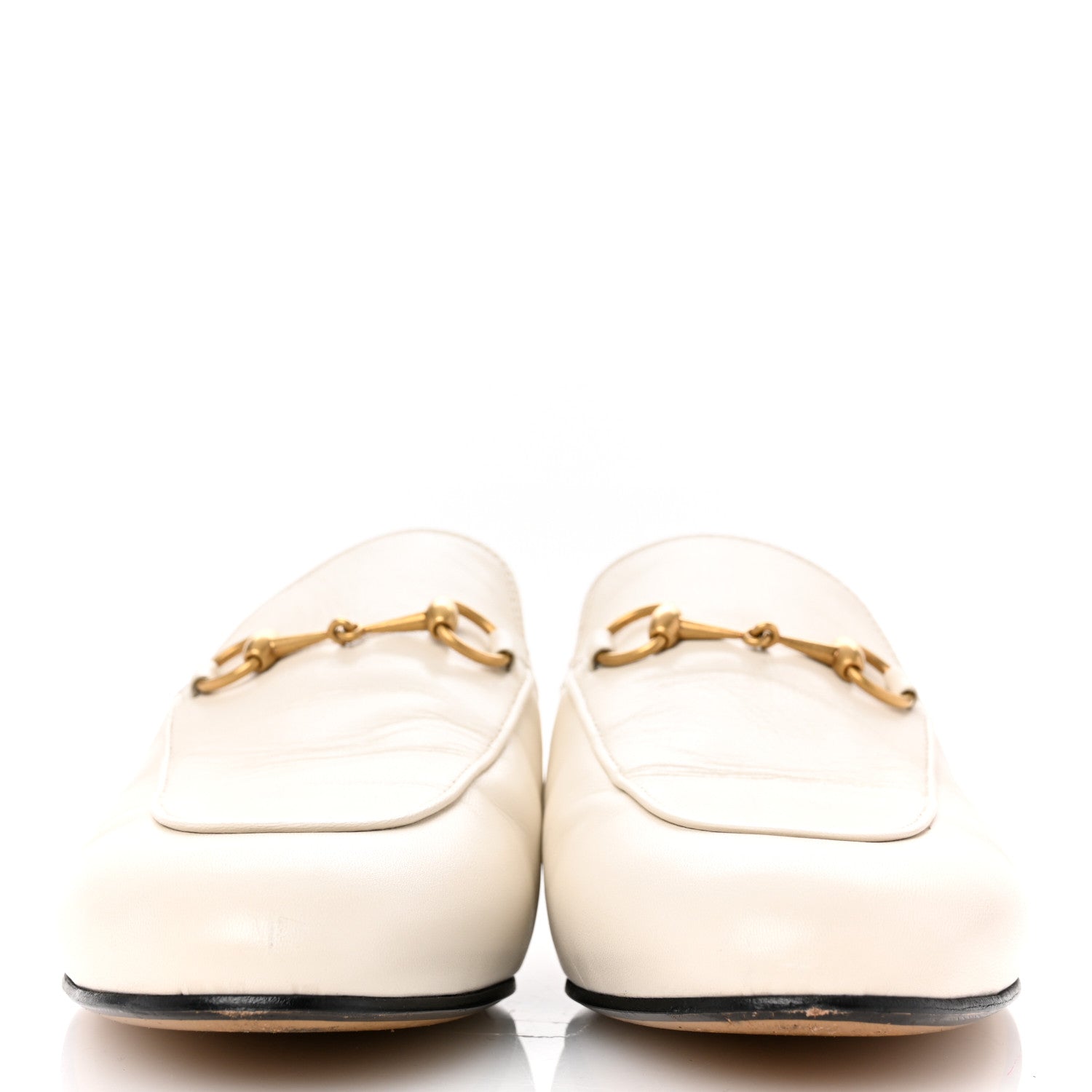 Gucci Malaga Kid Womens Princetown Slippers 39 Mystic White 3 of 13