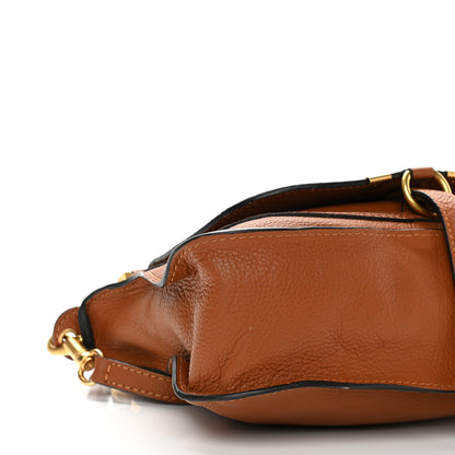 Chloe Calfskin Small Marcie Satchel Tan 10 of 13