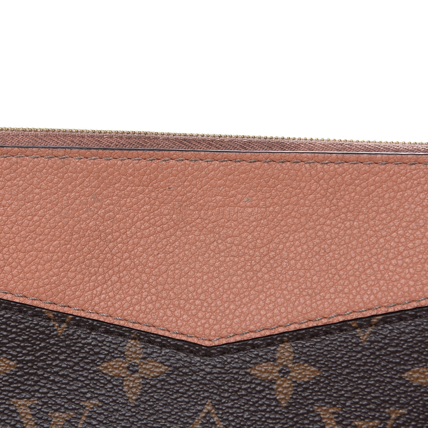 Louis Vuitton Monogram Daily Pouch Peach 10 of 16