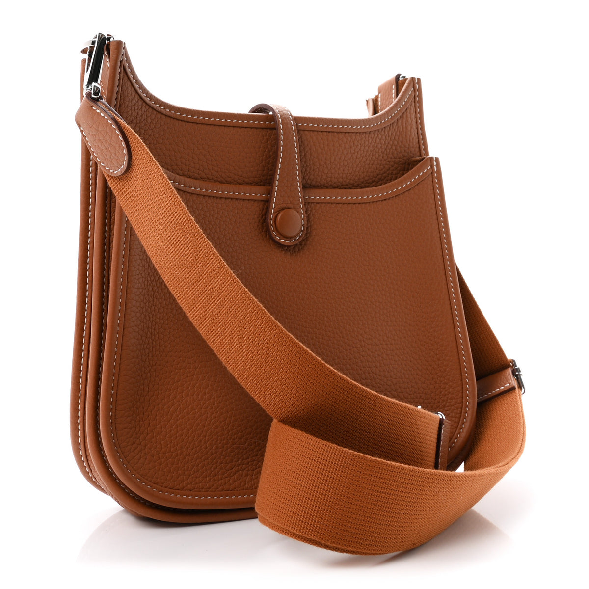 Hermes Taurillon Clemence Evelyne 23 Poche III Gold 5 of 21