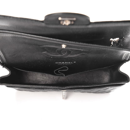 Chanel Caviar Quilted Medium Double Flap Black 6 of 15