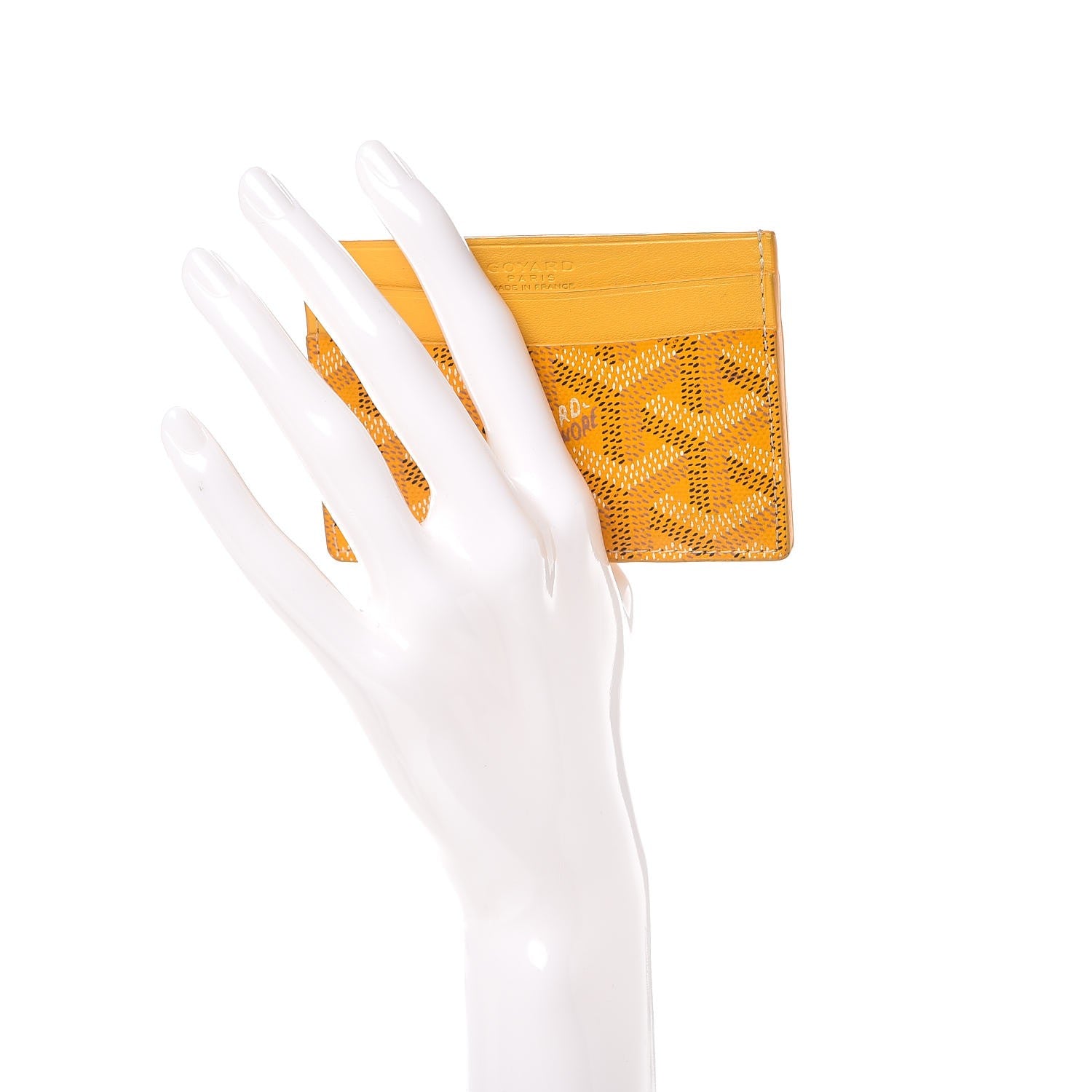 Goyard Goyardine Saint Sulpice Card Holder Yellow 2 of 6