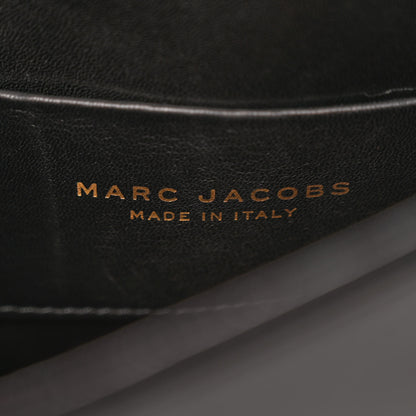 Marc Jacobs Lambskin Quilted Double Stitched The St Marc Trouble Shoulder Bag Black 6 of 10