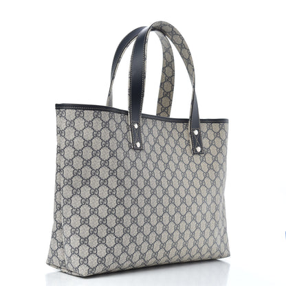 Gucci GG Plus Monogram Medium Signature Web Loop Tote Navy 3 of 9