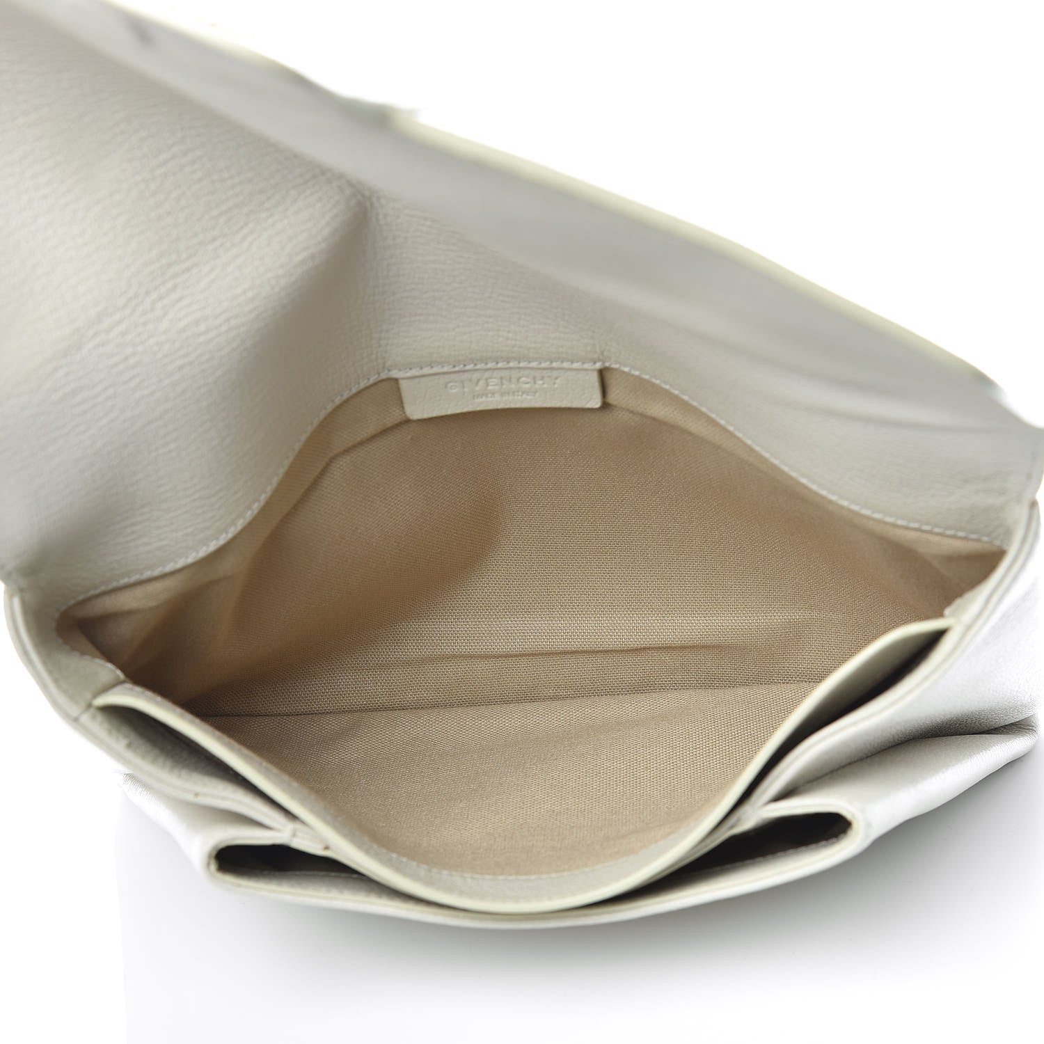 Givenchy Sugar Goatskin Medium Antigona Envelope Clutch Ivory 5 of 17
