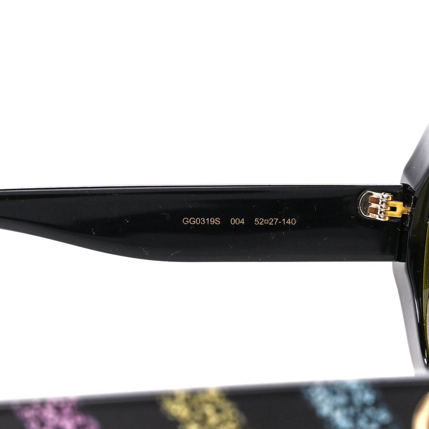 Acetate Round Glitter GG0319S Sunglasses Rainbow