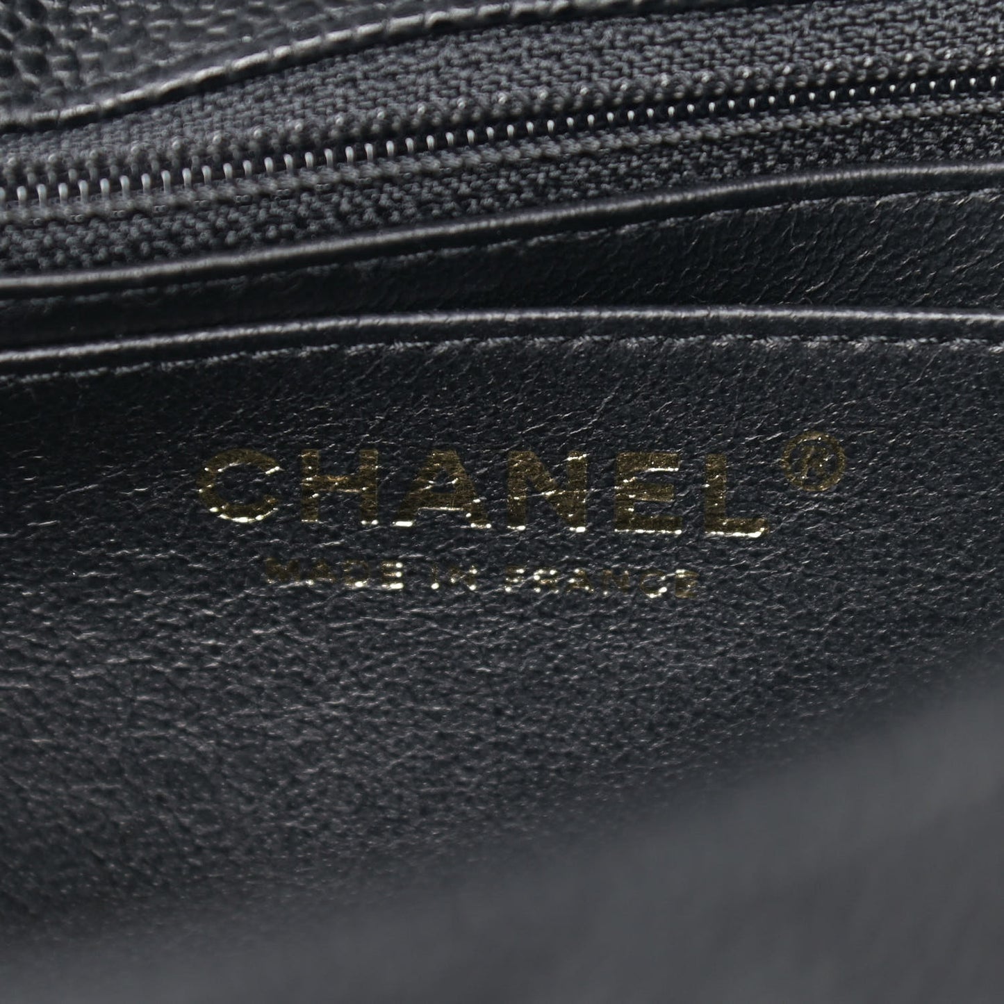 Caviar Quilted Jumbo Single Flap Black