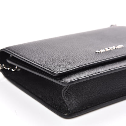 Givenchy Sugar Goatskin Pandora Chain Wallet Black 7 of 10