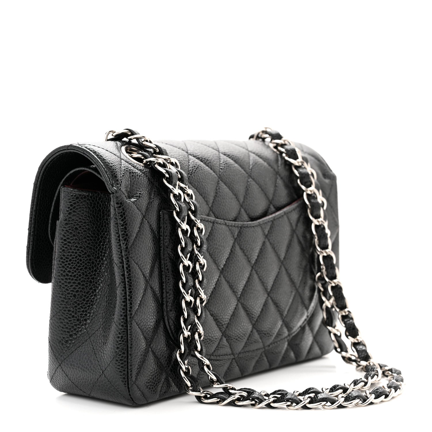 Chanel Caviar Quilted Small Double Flap Black 3 of 11