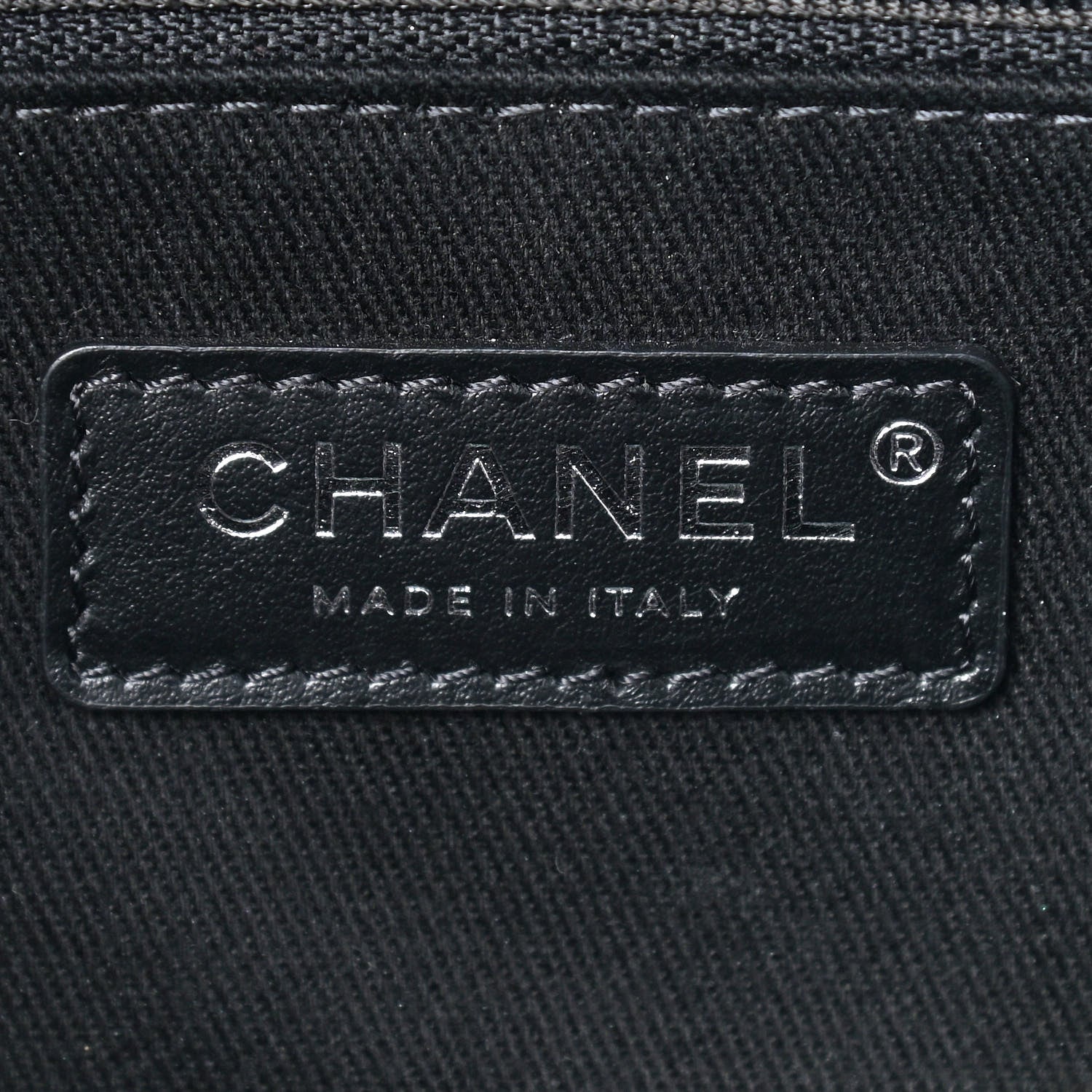 Chanel Mixed Fibers Deauville Bowling Bag Black 5 of 8