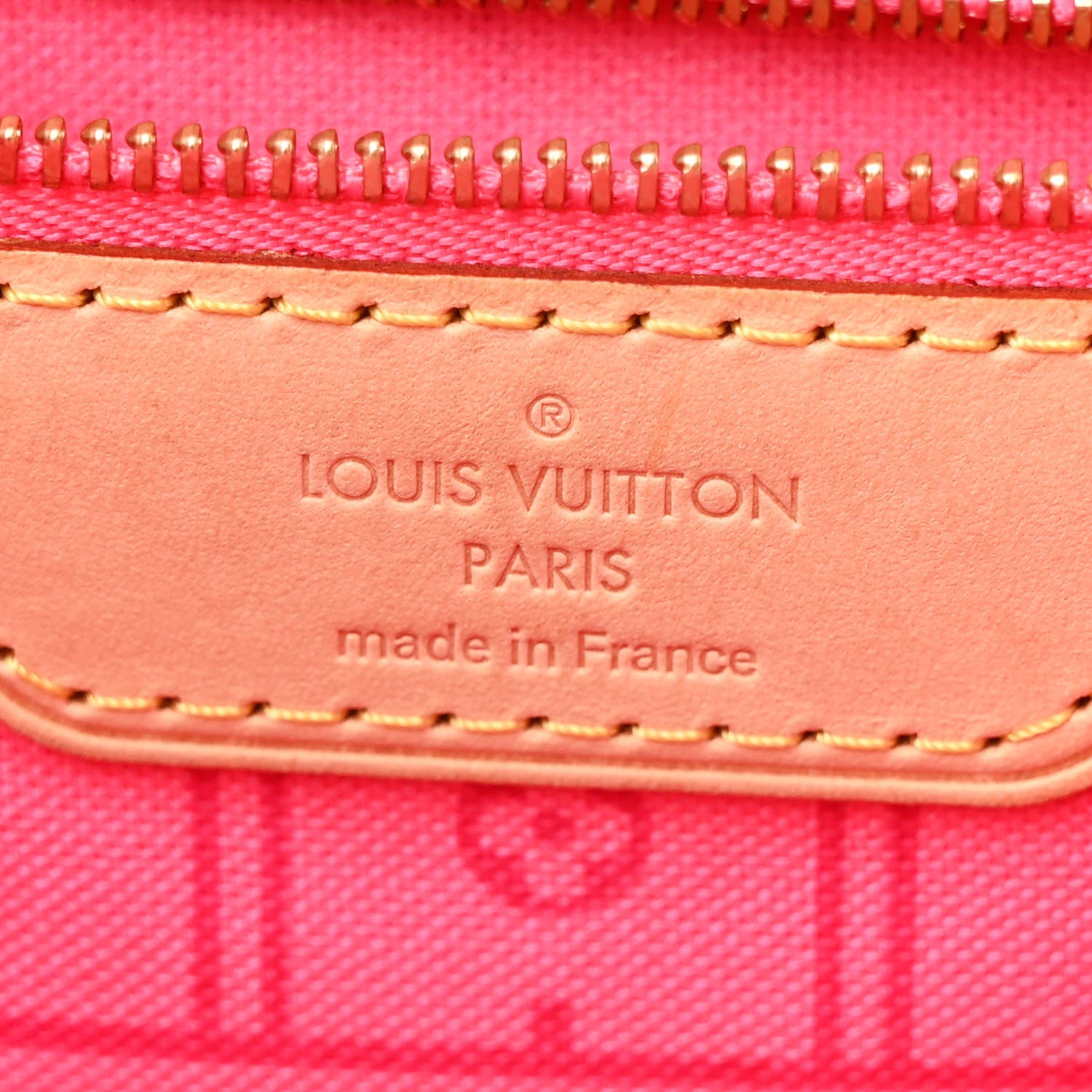 Louis Vuitton Monogram Roses Neverfull MM 6 of 9
