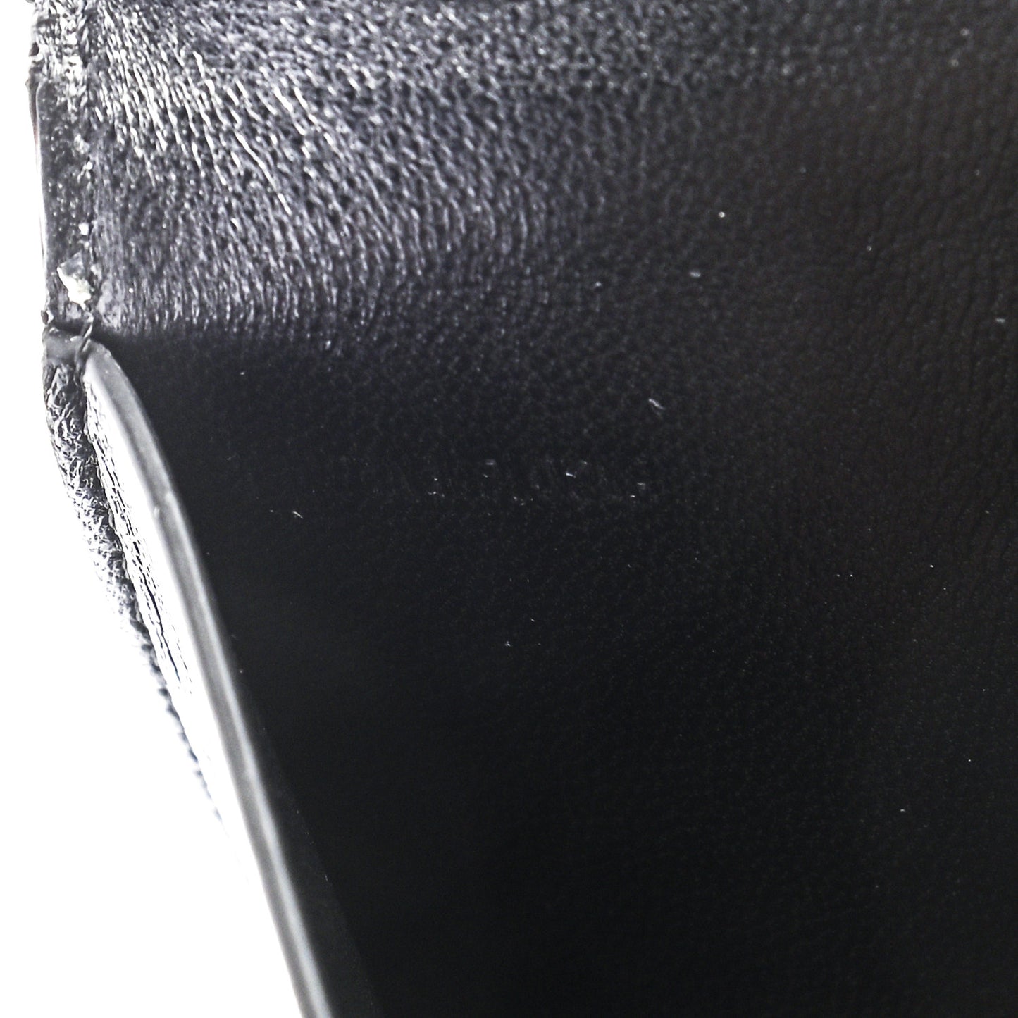 Calfskin Harlow Long Wallet Black