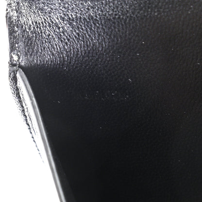 Burberry Calfskin Harlow Long Wallet Black 6 of 12