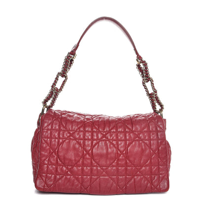 Christian Dior Lambskin Cannage Medium Delidior Flap Red 1 of 11
