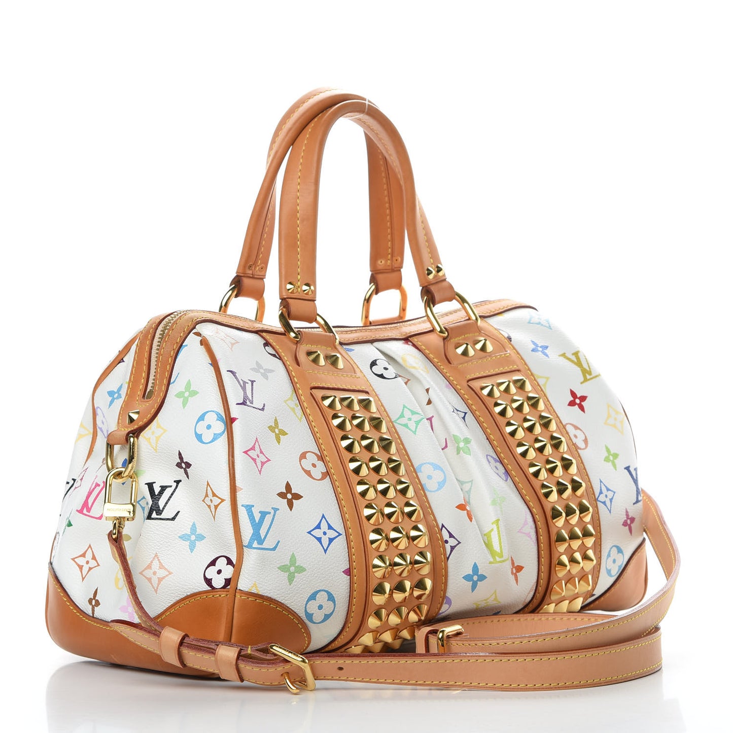 Monogram Multicolor Courtney MM White
