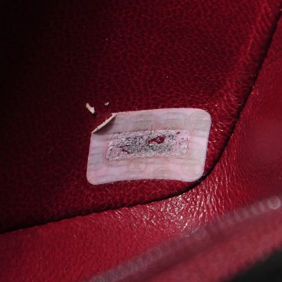 Lambskin Quilted Small Flap Brown