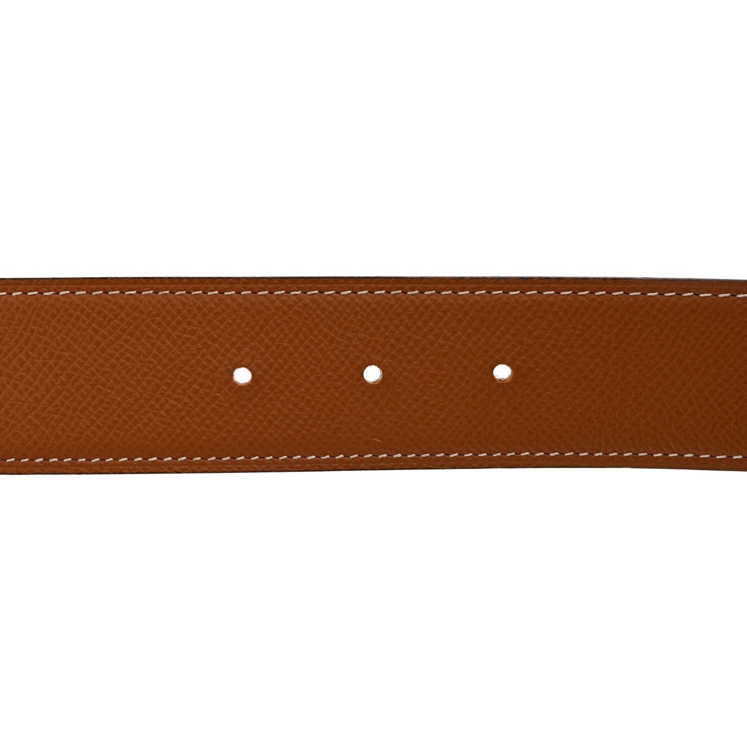 Hermes Epsom 38mm Constance H Belt 80 Etoupe Gold 3 of 8