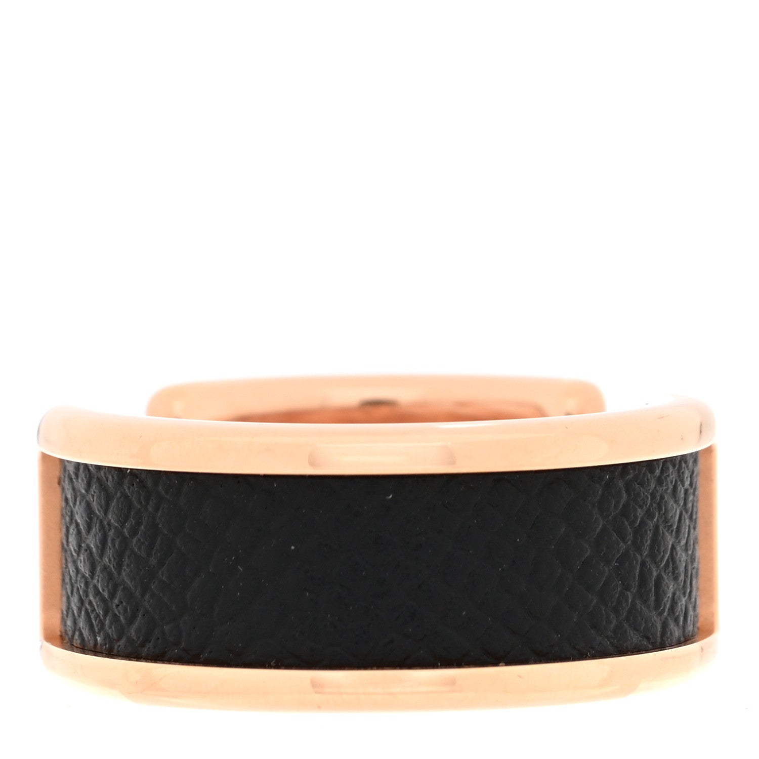 Hermes Madame Calfskin Olympe Ring S Black 3 of 5