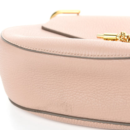 Chloe Grained Lambskin Drew Shoulder Bag Cement Pink 8 of 12