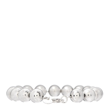 Tiffany Sterling Silver 10mm HardWear Ball Bracelet 3 of 4