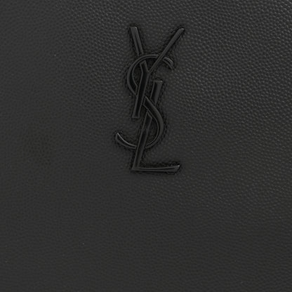 Saint Laurent Grain De Poudre Monogram Monochrome iPad Case Black 8 of 9