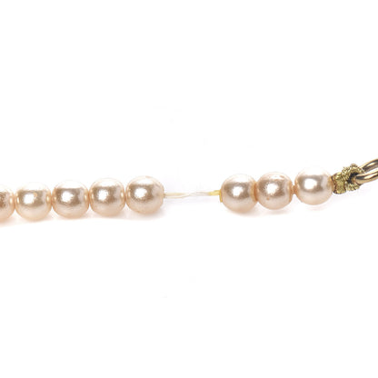 Chanel Pearl CC Palm Tree Necklace Gold 6 of 7