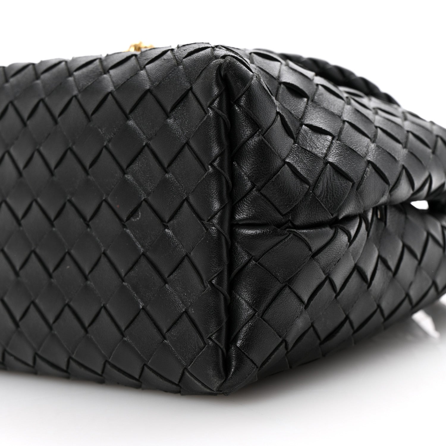 Bottega Veneta Nappa Intrecciato Medium Andiamo Shoulder Bag Black 9 of 9