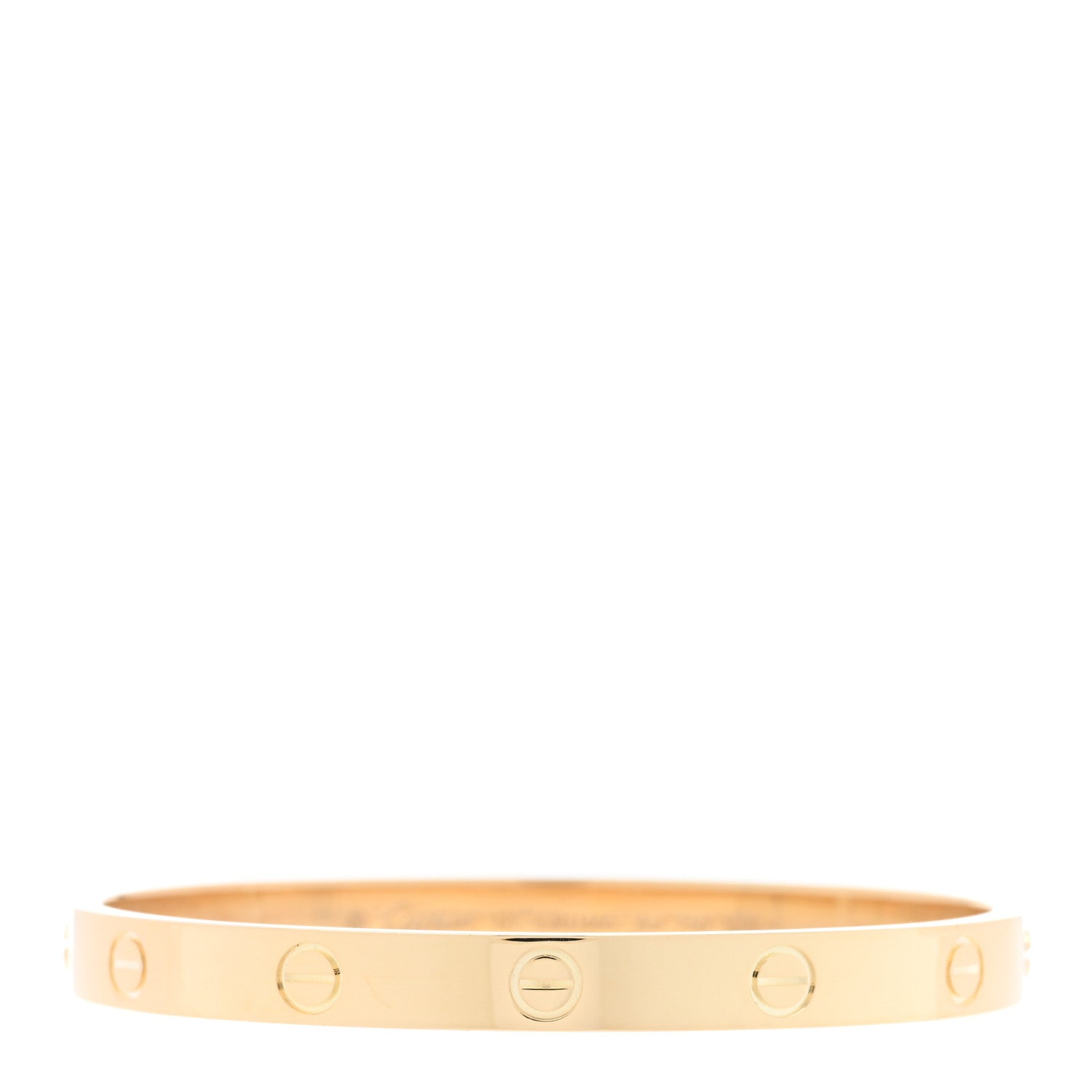 Cartier 18K Yellow Gold LOVE Bracelet 17 1 of 8
