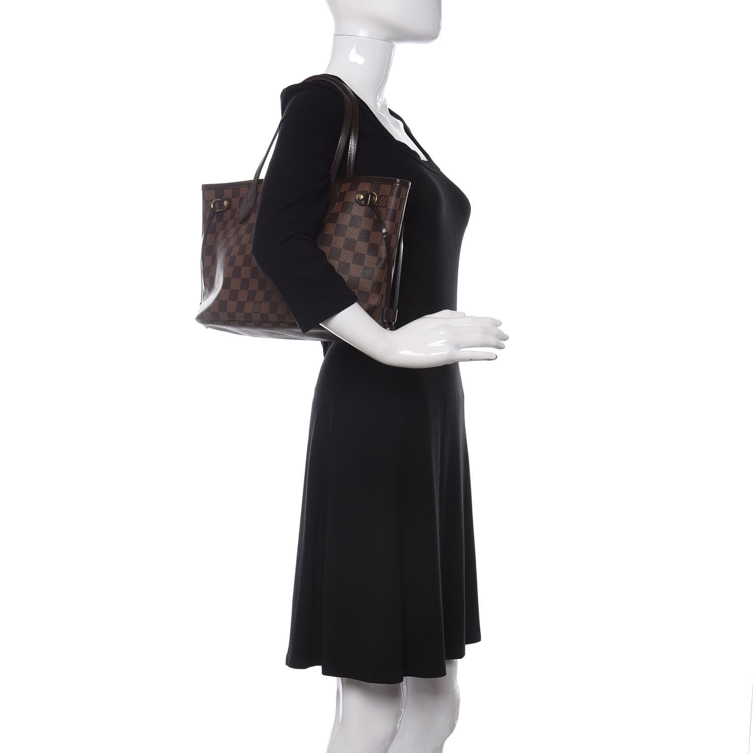 Louis Vuitton Damier Ebene Neverfull PM 2 of 11