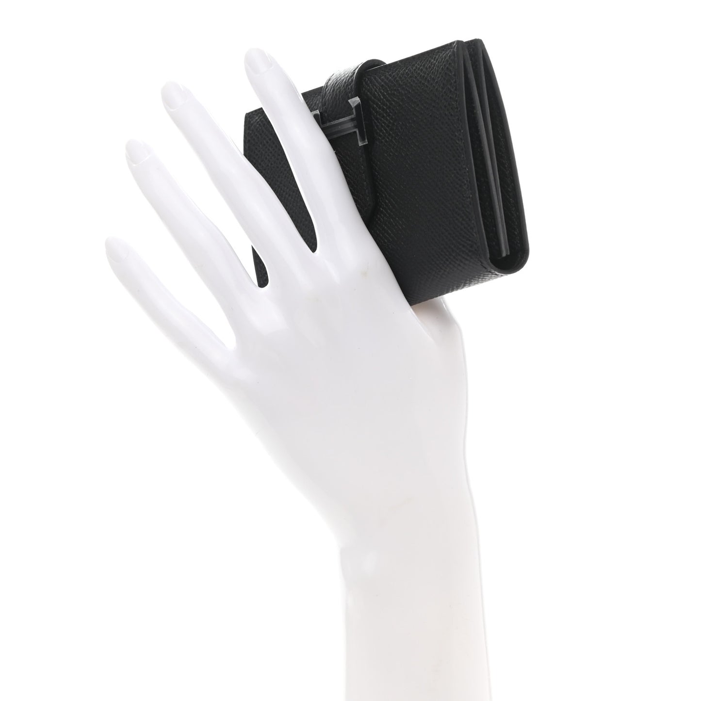 Epsom Monochrome Bearn Card Holder Wallet Black