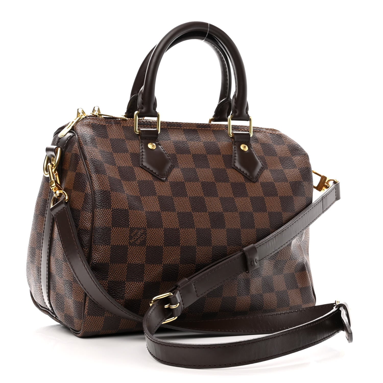 Louis Vuitton Damier Ebene Speedy Bandouliere 25 3 of 9