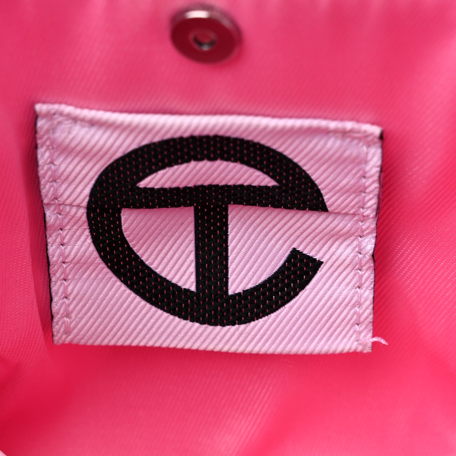 Telfar Vegan Leather Small Shopping Bag Bubblegum 6 of 9