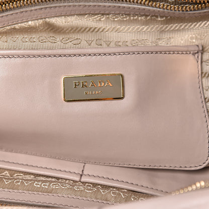 Prada Goatskin Tortoise Chain Tote Pomice 6 of 10