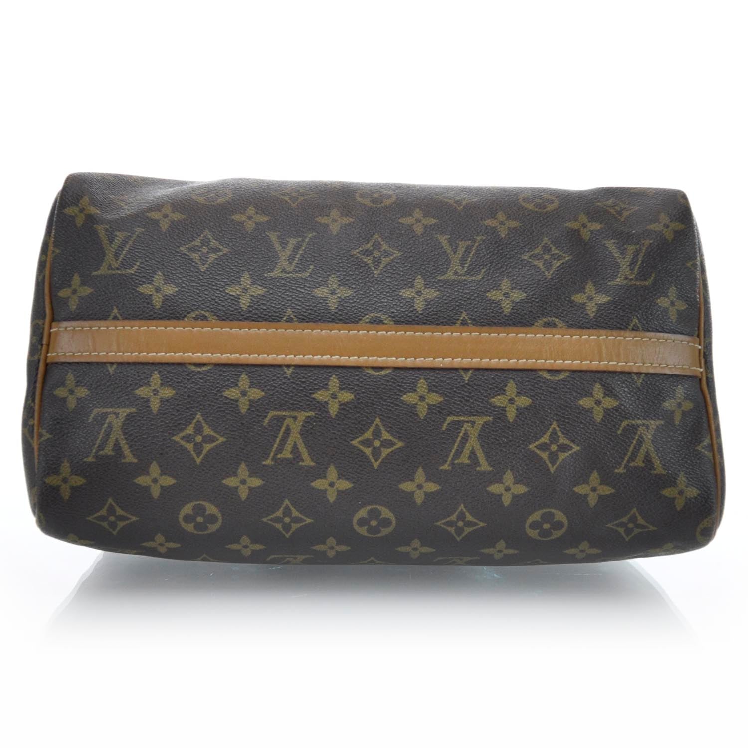 Louis Vuitton Monogram French Company Speedy 30 4 of 9