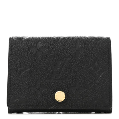 Louis Vuitton Empreinte Business Card Holder Black 1 of 7