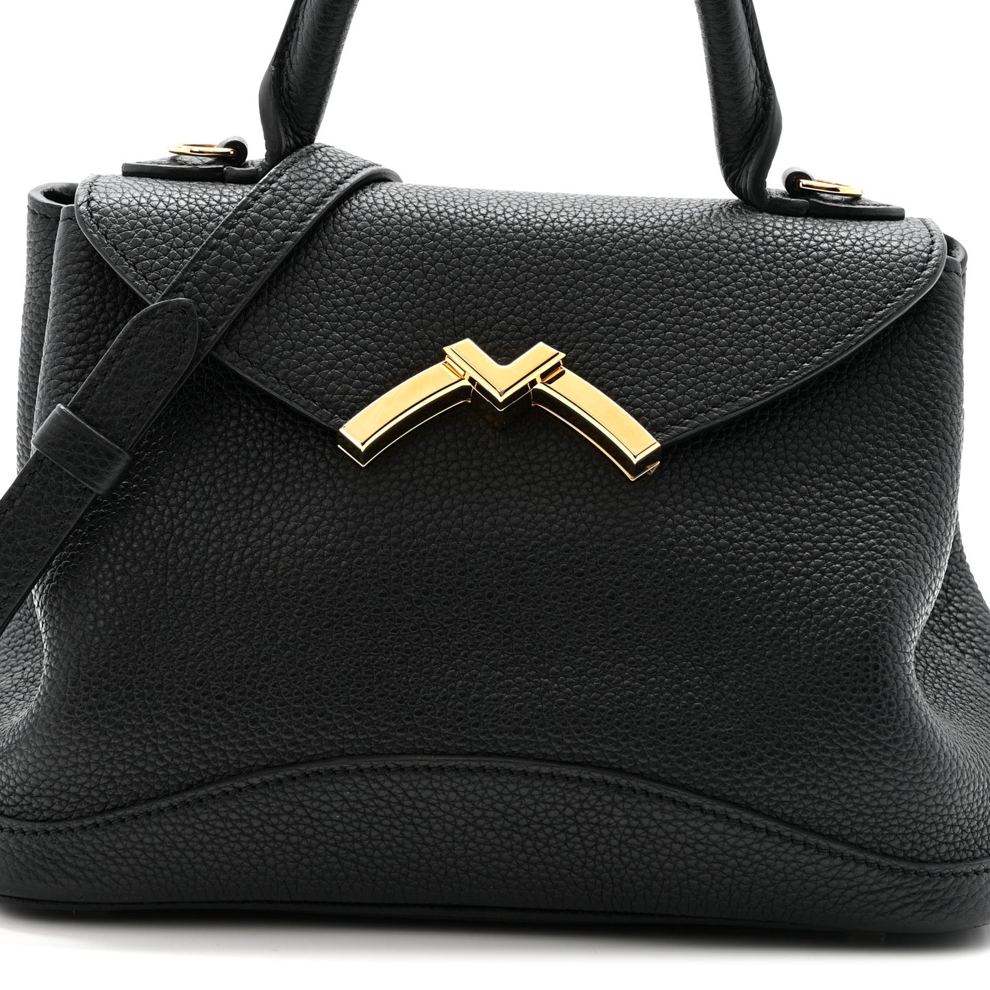 Taurillon Blush Calfskin Gabby BB Black