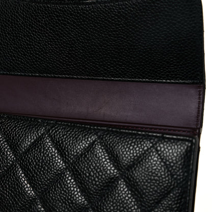 Chanel Caviar Quilted Medium Flap Wallet Black 11 of 12