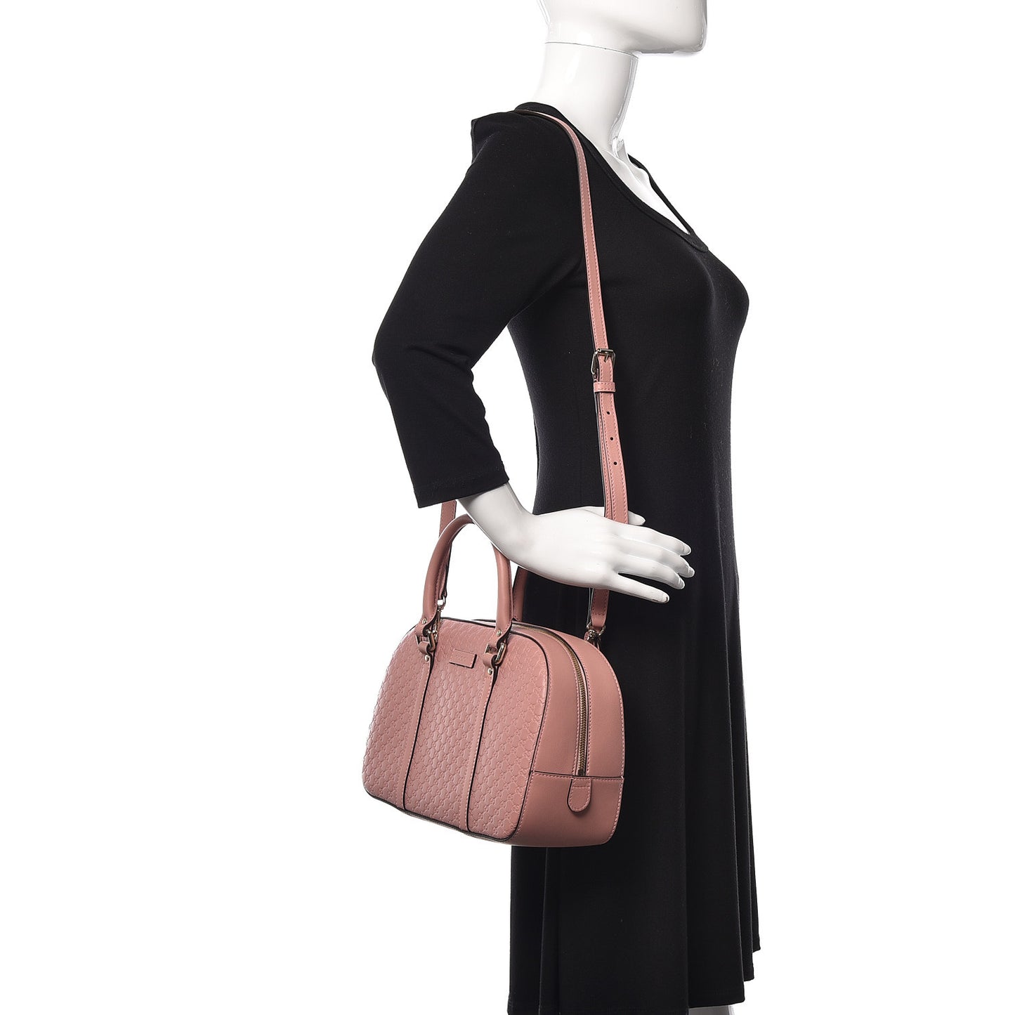 Soft Microguccissima Medium Crossbody Bag Soft Pink