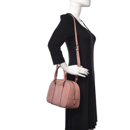 Gucci Soft Microguccissima Medium Crossbody Bag Soft Pink 2 of 12