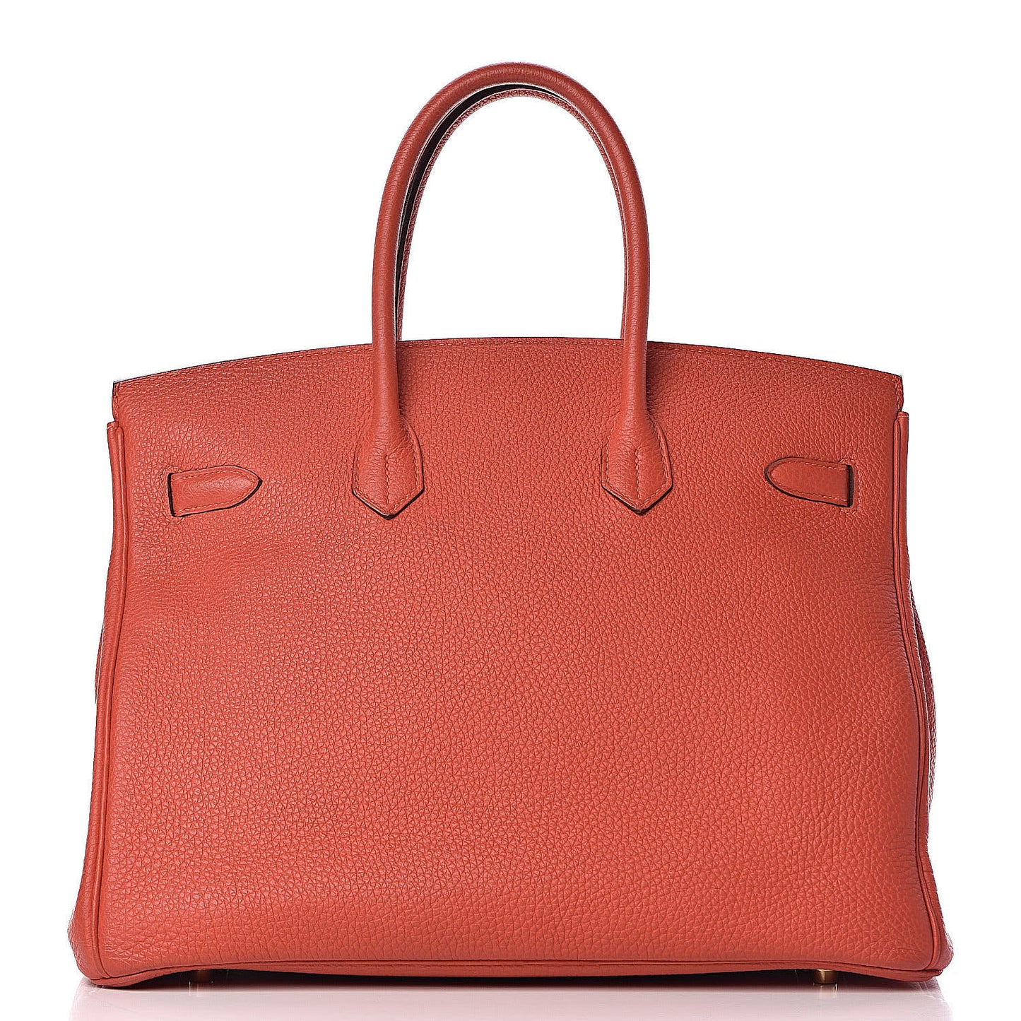 Togo Birkin 35 Rouge Pivoine
