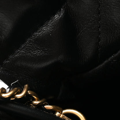 Chanel Shiny Calfskin Quilted Mini Chanel 22 Black 11 of 11