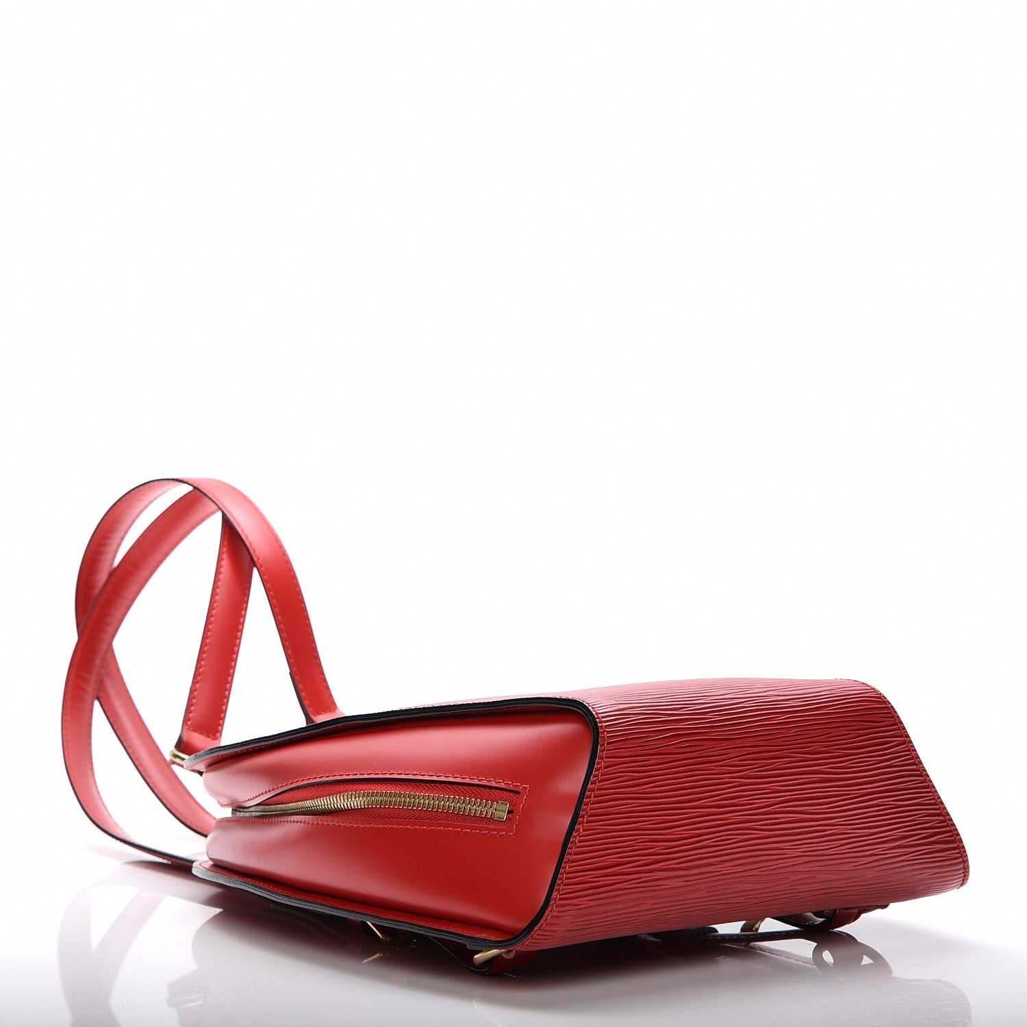 Louis Vuitton Epi Mabillon Backpack Castillan Red 4 of 6