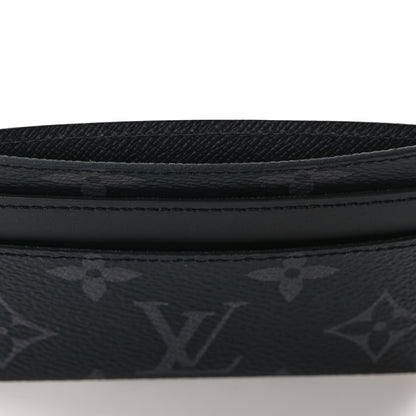 Louis Vuitton Monogram Eclipse Porte-Cartes Double Card Holder 7 of 8