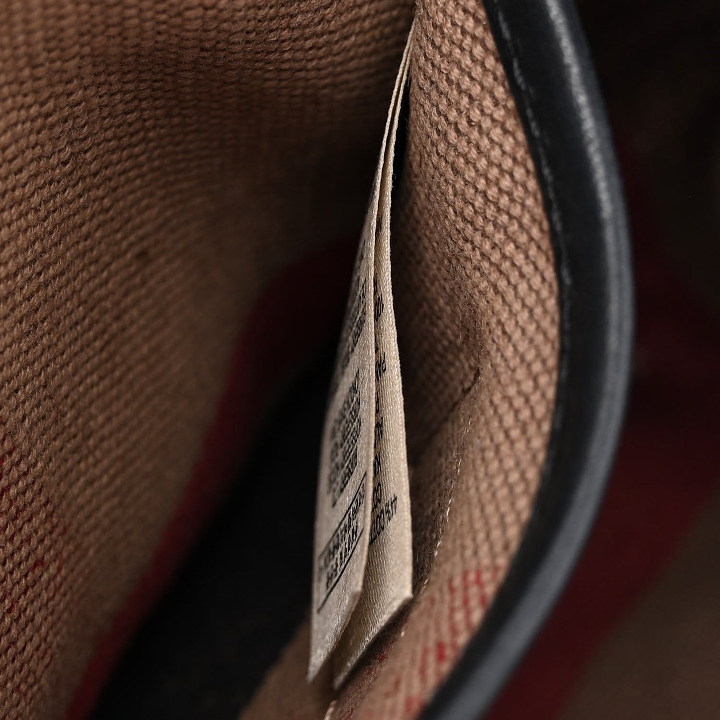 Overdyed Canvas Mega Check Medium Chiltern Backpack Black