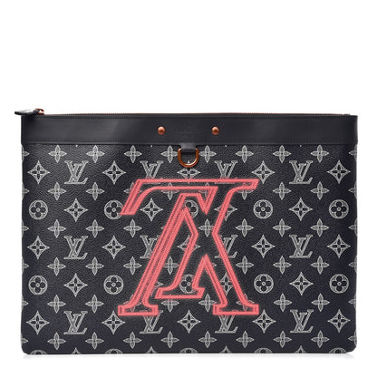 Louis Vuitton Monogram Upside Down Pochette Apollo GM 1 of 8