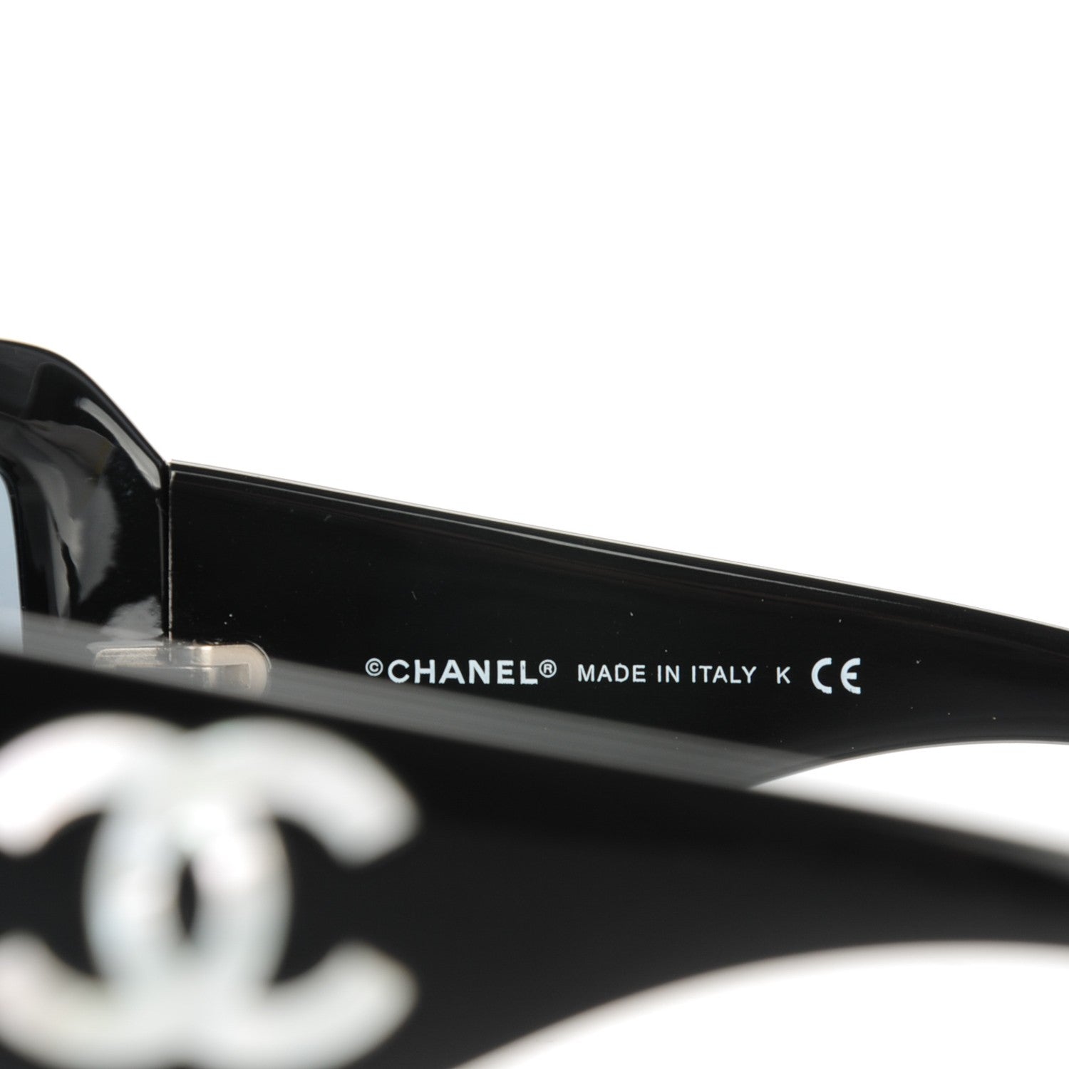 Chanel Mother of Pearl CC Sunglasses 5076-H Black 3 of 5