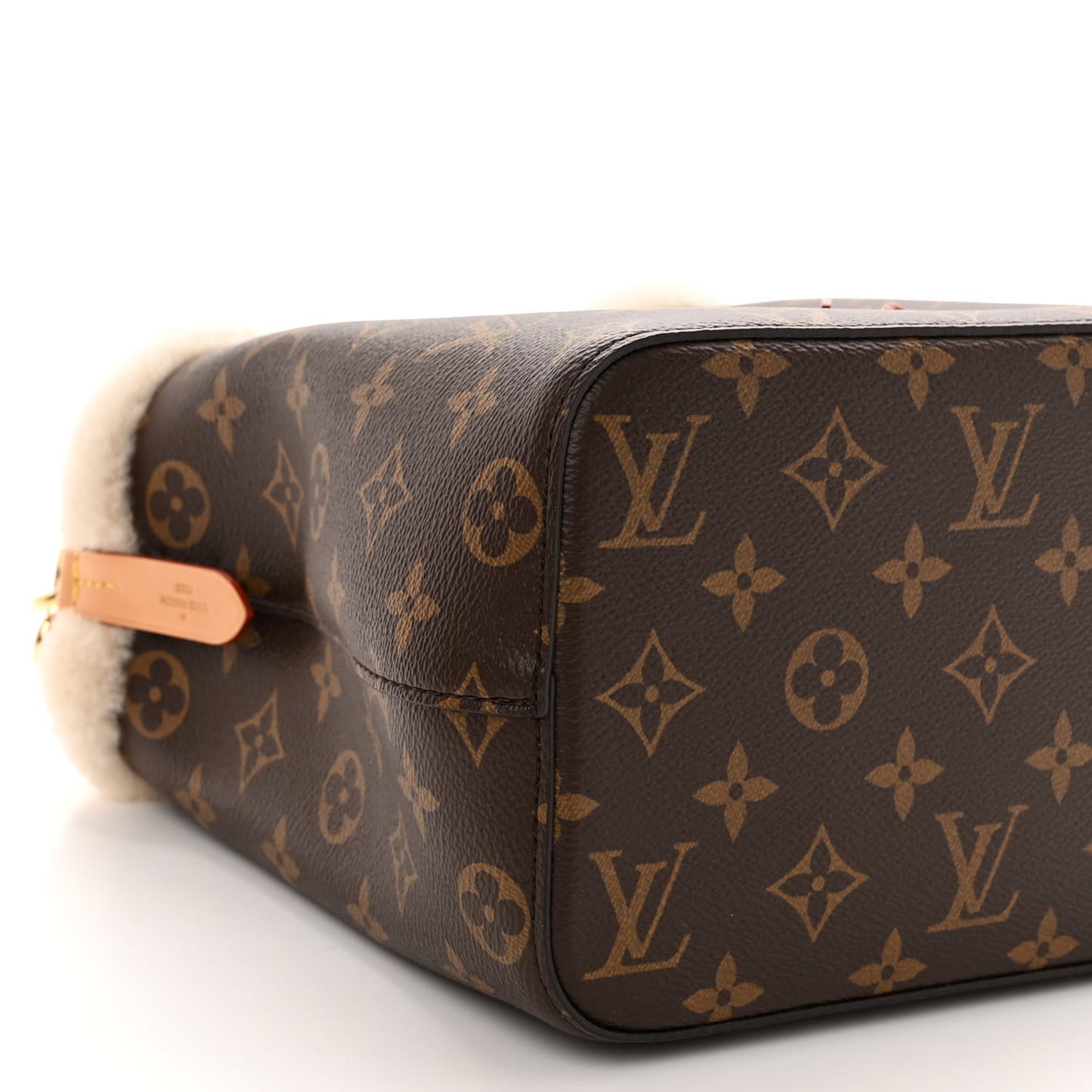 Monogram Shearling Cozygram Neonoe BB